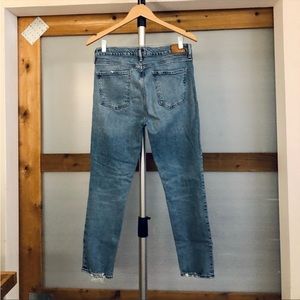 CITIZENS OF HUMANITY Olivia High Rise Slim Ankle Button Fly Denim Jeans / Sz 31